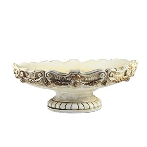 Vintage Universal Statuary Corp. Centerpiece Bowl Compote Rococo Style 1963